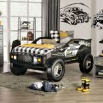 Black Speed Jump Twin Bed CM7641 By Furniture Of America 27