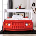 Red Firestall Twin Bed CM7644 By Furniture Of America 21