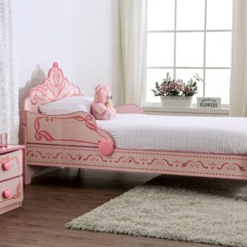 Pink Julianna Twin Bed CM7632 By Furniture Of America