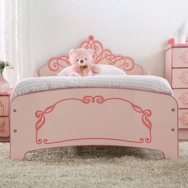 Pink Julianna Twin Bed CM7632 By Furniture Of America 9