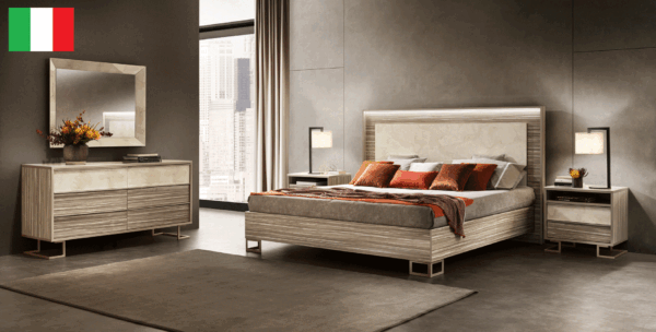 High Gloss Lacquer Luce Double Dresser/Mirror p13209 By ESF Furniture 6