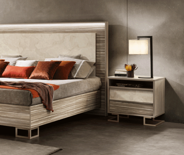 High Gloss Lacquer Luce Nightstand i38263 By ESF Furniture 4