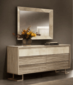 High Gloss Lacquer Luce Double Dresser/Mirror p13209 By ESF Furniture 7