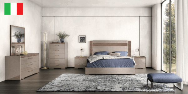 High Gloss Lacquer Nora Bedroom Set P13362 By Esf Furniture | Mobilia Cleopatra High Gloss Lacquer Nora Bedroom Set p13362 By ESF Furniture