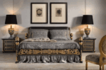 Silvia Bedroom Set p13401 By ESF Furniture ESF Furniture Mobilia Cleopatra 11 Silvia Bedroom Set p13401 By ESF Furniture 11