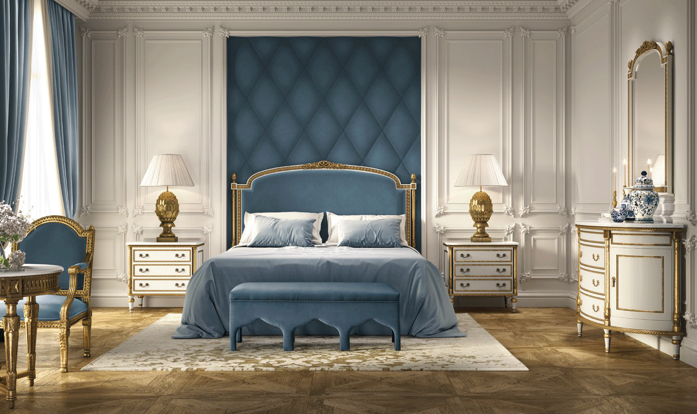 Angeles Bedroom Set p13397 By ESF Furniture