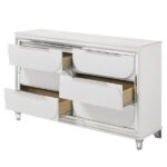 Pearl White Tarian Dresser BD02320 By ACME Luxury Bedroom Dressers & Mirrors Mobilia Cleopatra 16 Pearl White Tarian Dresser BD02320 By ACME 16
