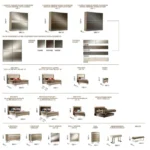 High Gloss Lacquer Luce Dining Room Set