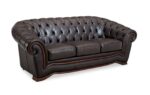 262 Full Leather Living Room Set p4378 By ESF Furniture Living Room & Sofa Sets Mobilia Cleopatra 25 262 Full Leather Living Room Set p4378 By ESF Furniture 25