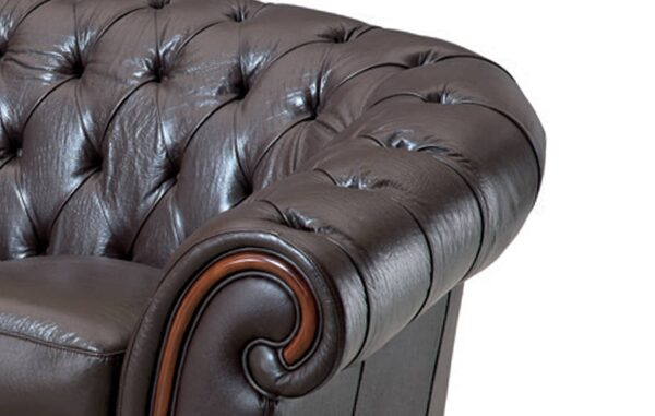 262 Full Leather Living Room Set p4378 By ESF Furniture 20