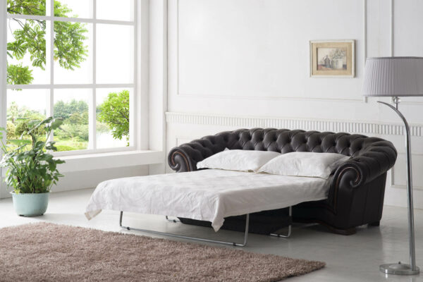 262 Full Leather Living Room Set p4378 By ESF Furniture 22