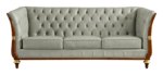 Mat, Shiny 401 Gray Leather Living Room Set p11520 By ESF Furniture 25