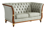 Mat, Shiny 401 Gray Leather Living Room Set p11520 By ESF Furniture 28