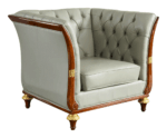 Mat, Shiny 401 Gray Leather Living Room Set p11520 By ESF Furniture 30
