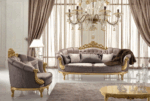 Italian Style Living Room Set Alexander p12555 By ESF Furniture 17