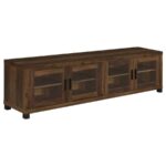 Rectangular TV Console with Glass Doors 736293 by Coaster Furniture TV Consoles & Entertainment Centers Mobilia Cleopatra 13 Rectangular TV Console with Glass Doors 736293 by Coaster Furniture 13