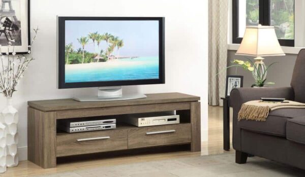 Elkton 2-drawer TV Console Weathered Brown 701975 by Coaster Furniture 6