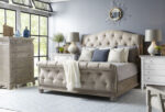 Summer Creek Shoals 5/0 Upholstery Natural Tufted Sleigh Bed By Art Furniture Luxury Beds Mobilia Cleopatra 13 Summer Creek Shoals 5/0 Upholstery Natural Tufted Sleigh Bed By Art Furniture 13