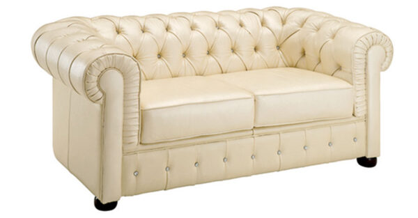 258 Full Ivory Leather Living Room Set p4377 By ESF Furniture 13