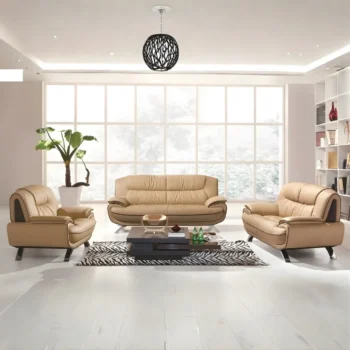 Beige/Brown Living Room Set