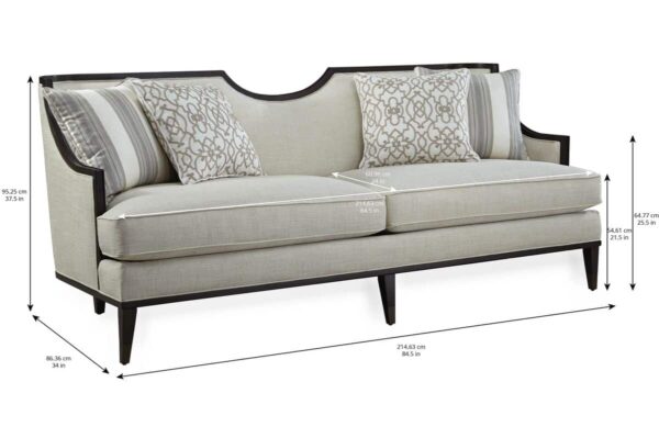 Harper Ivory Sofa By Art Furniture 7