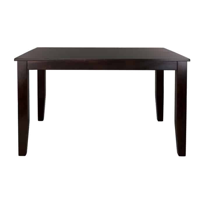 warm merlot Crown Point Collection Dining Table By Homelegance