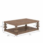 Architrave-Almond Rectangular Cocktail Table By Art Furniture 10