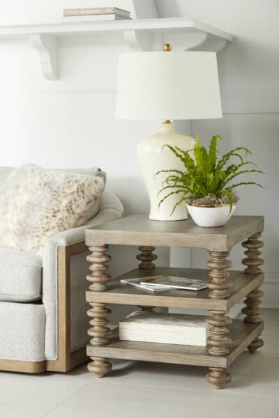 Architrave-Almond End Table By Art Furniture | Mobilia Cleopatra Architrave-Almond End Table By Art Furniture
