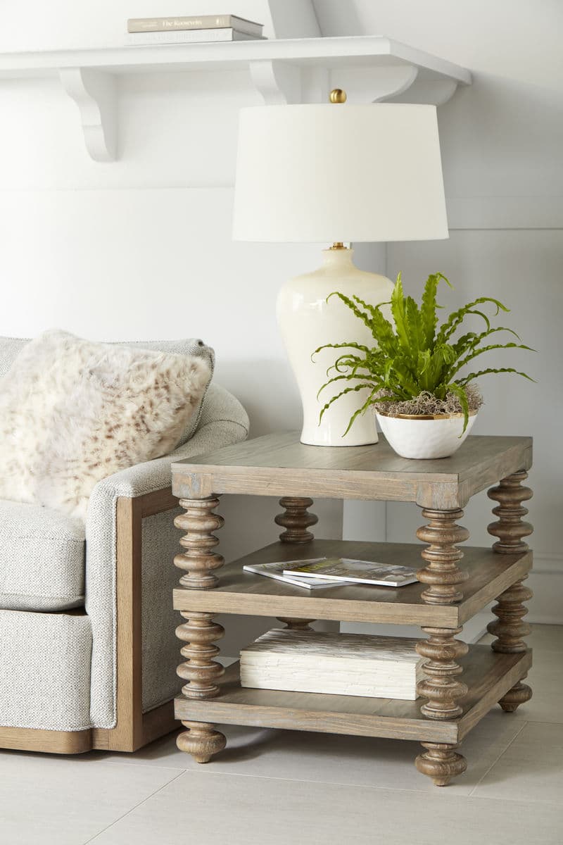 Architrave-Almond End Table By Art Furniture