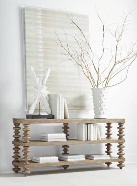 Architrave-Almond Console Table By Art Furniture