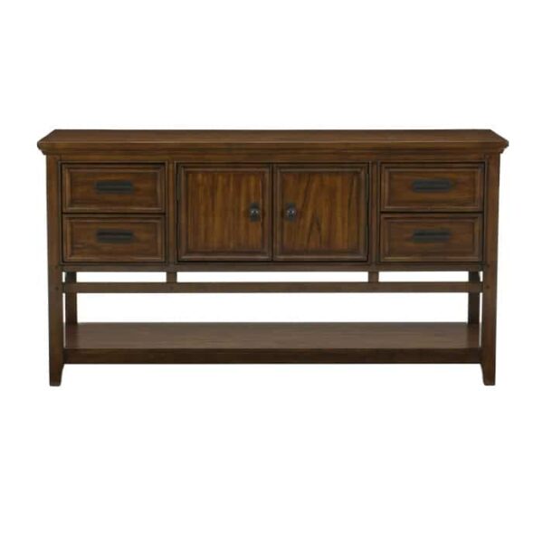 Brown Cherry Frazier Park Collection Server By Homelegance 8