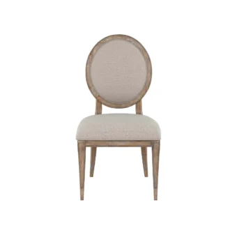Architrave-Oval Almond Side Chair