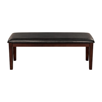 Cherry finish Mantello Collection Bench By Homelegance