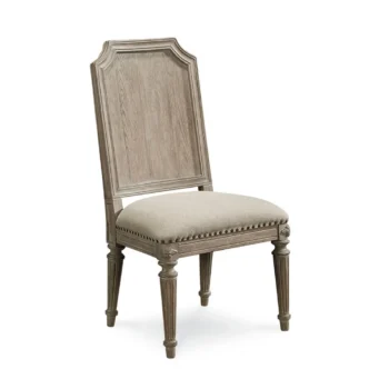 Arch Salvage-Mills Side Chair-Parch Set of 2 By Art Furniture