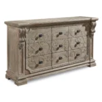 Arch Salvage-Wren Brown Dresser-Parch