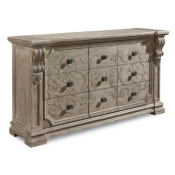 Arch Salvage-Wren Brown Dresser-Parch