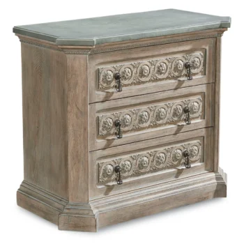 Arch Salvage-Gabriel Brown Bedside Chest-Parch