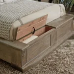 Arch Salvage 5/0 Chambers Brown Panel Bed-Parch By Art Furniture - Image 2