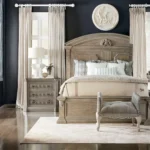 Arch Salvage 5/0 Chambers Brown Panel Bed-Parch By Art Furniture - Image 3