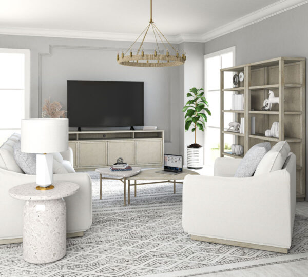 Cotiere-Terrazzo End Table By Art Furniture 8