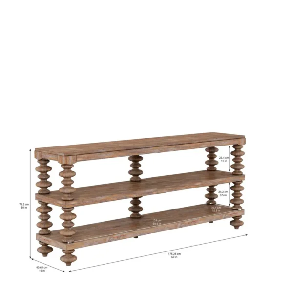 Architrave-Almond Console Table By Art Furniture - Image 4