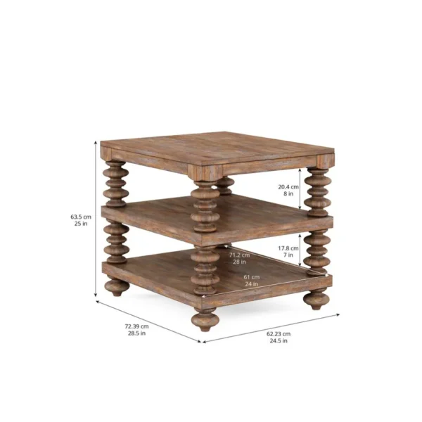 Architrave-Almond End Table By Art Furniture - Image 5