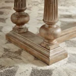 Architrave Almond Trestle Dining Table By Art Furniture - Image 5