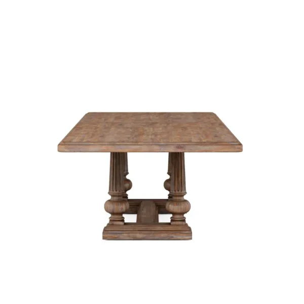 Architrave Almond Trestle Dining Table By Art Furniture - Image 4