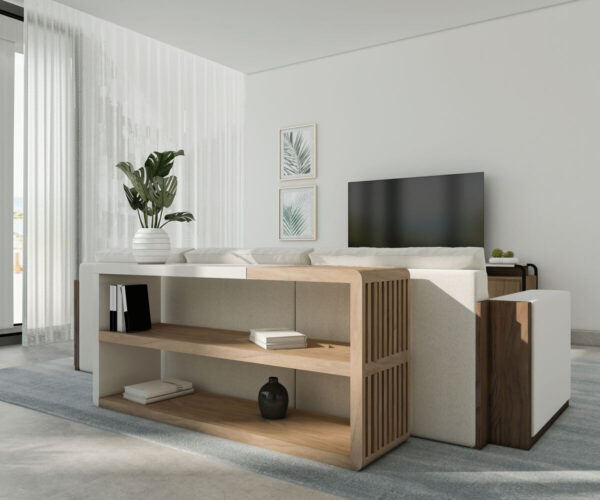 Portico-Sofa Console By Art Furniture 6