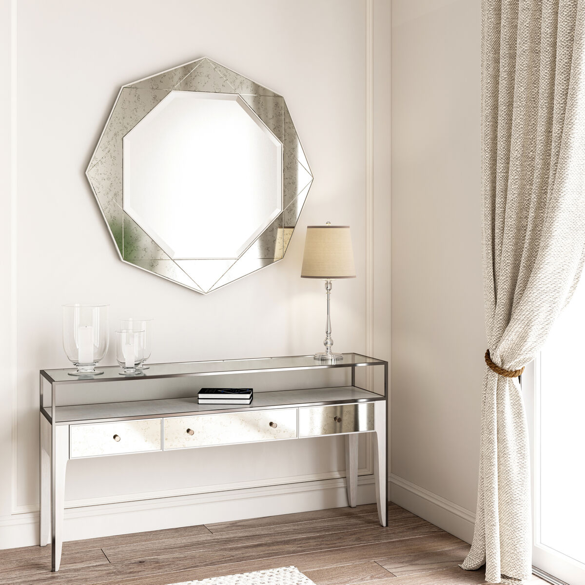 Mezzanine – Light Gray Sofa/Media Console By Art Furniture
