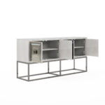 Mezzanine – Light Gray Accent/Media Console By Art Furniture TV Consoles & Entertainment Centers Mobilia Cleopatra 13 Mezzanine – Light Gray Accent/Media Console By Art Furniture 13
