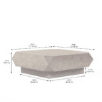 Mezzanine – Light Gray Square Cocktail Table By Art Furniture Luxury Coffee Tables Mobilia Cleopatra 17 Mezzanine – Light Gray Square Cocktail Table By Art Furniture 17