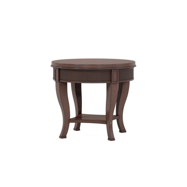 Revival Mahogany Round End Table By Art Furniture 6