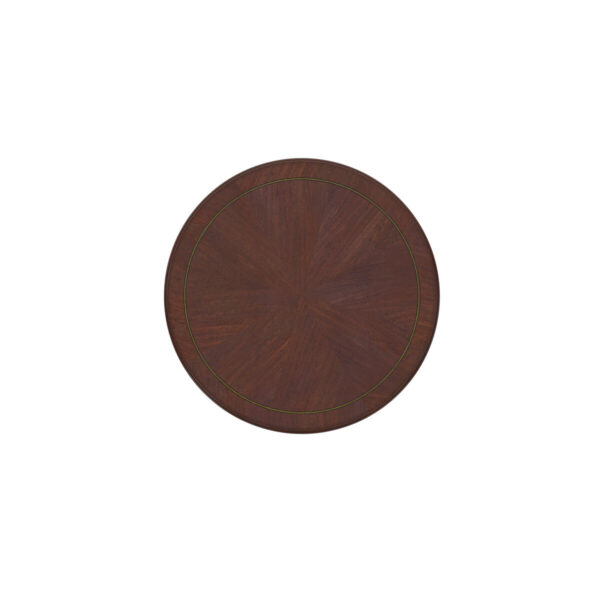 Revival Mahogany Round End Table By Art Furniture 8